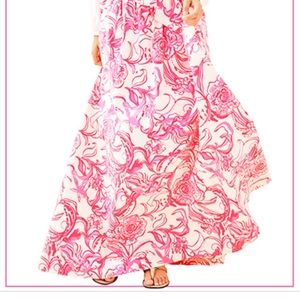 Lilly Pulitzer x goop skirt